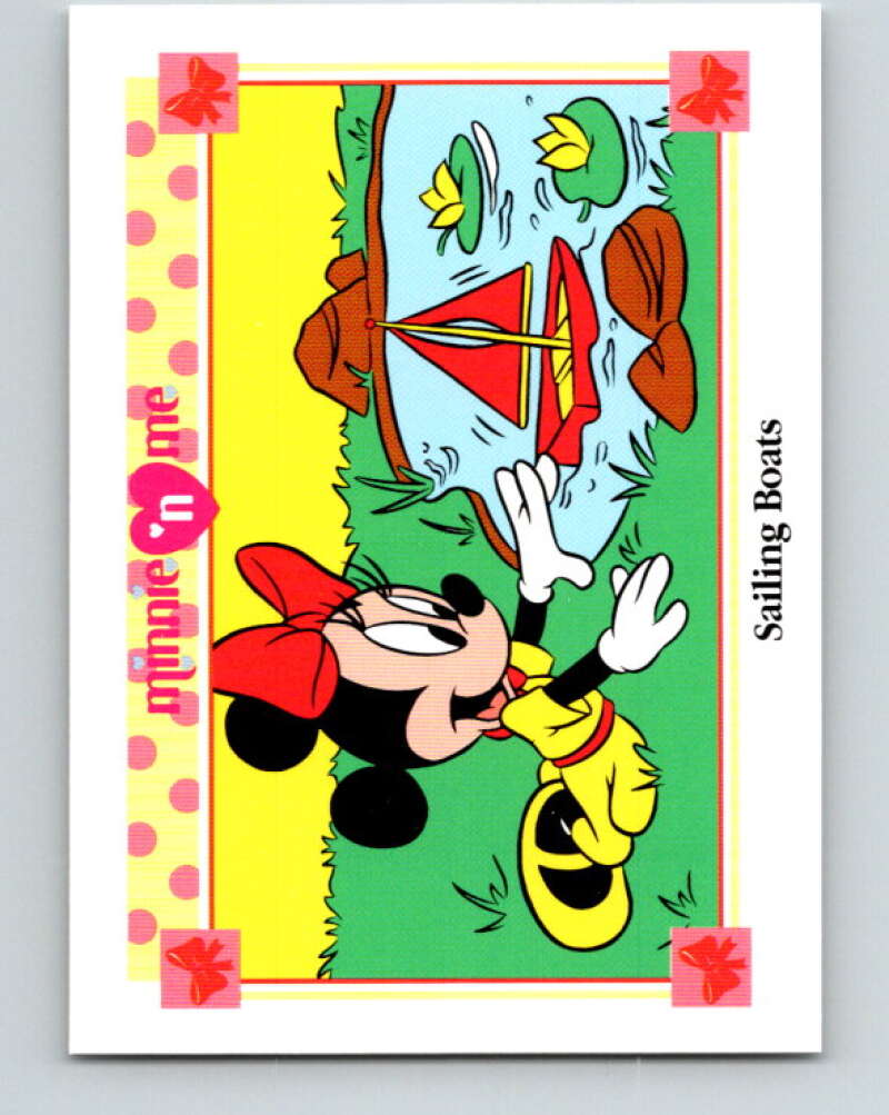 1991 Impel Disney Minnie 'n Me #83 Sailing Boats V41505