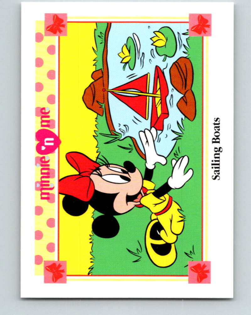 1991 Impel Disney Minnie 'n Me #83 Sailing Boats V41506