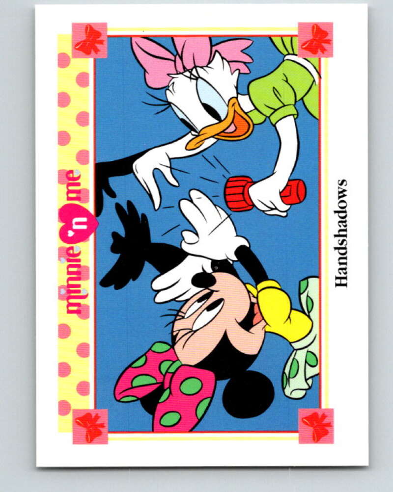 1991 Impel Disney Minnie 'n Me #84 Handshadows V41507