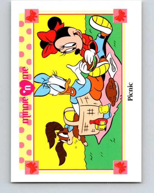 1991 Impel Disney Minnie 'n Me #88 Picnic V41512