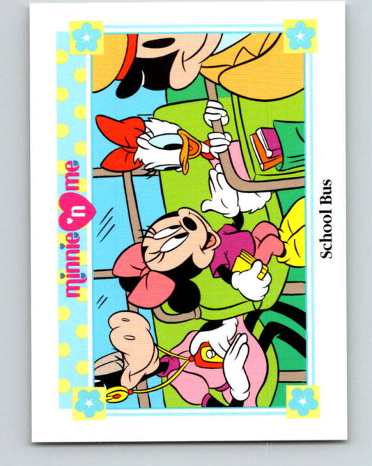1991 Impel Disney Minnie 'n Me #93 School Bus V41520