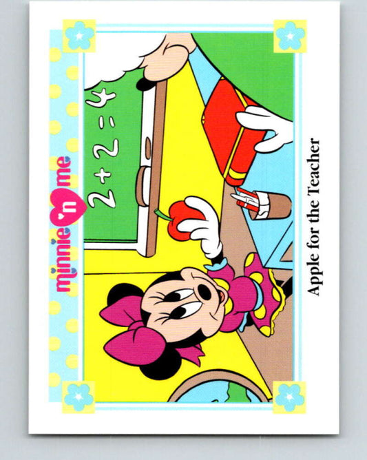 1991 Impel Disney Minnie 'n Me #94 Apple for the Teacher V41521