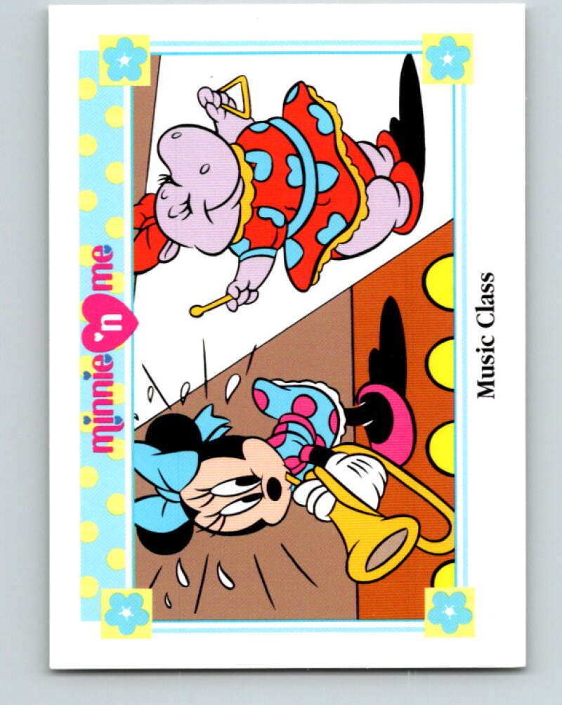 1991 Impel Disney Minnie 'n Me #98 Music Class V41525