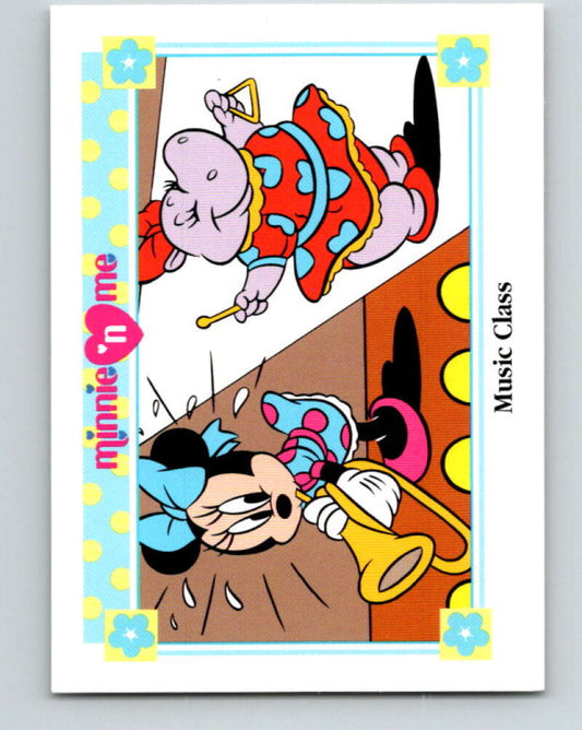 1991 Impel Disney Minnie 'n Me #98 Music Class V41525