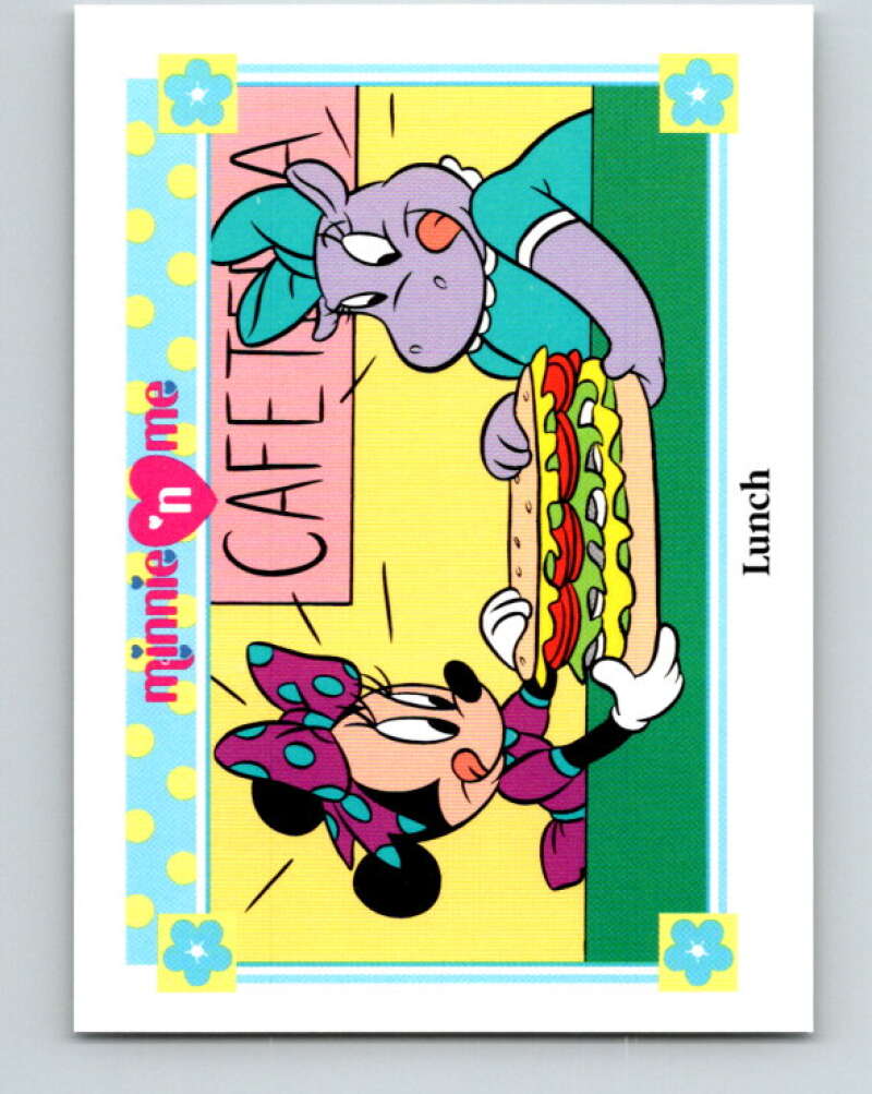 1991 Impel Disney Minnie 'n Me #101 Lunch V41527