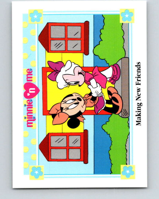 1991 Impel Disney Minnie 'n Me #104 Making New Friends V41532
