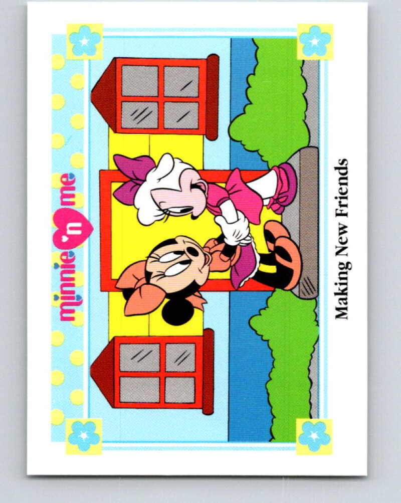 1991 Impel Disney Minnie 'n Me #104 Making New Friends V41533