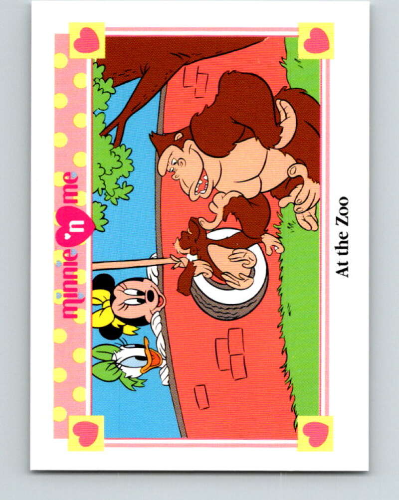 1991 Impel Disney Minnie 'n Me #111 At the Zoo V41540