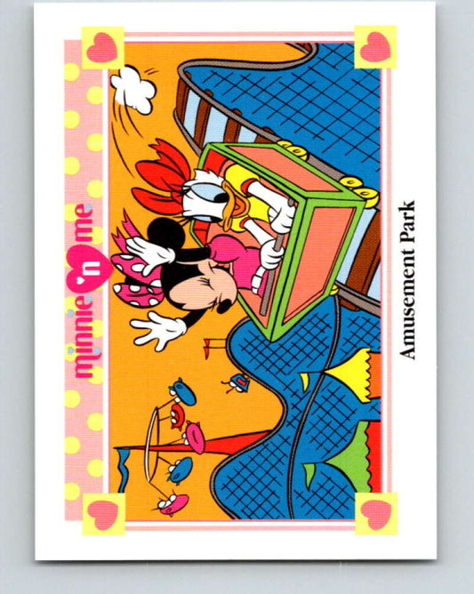 1991 Impel Disney Minnie 'n Me #121 Amusement Park V41553