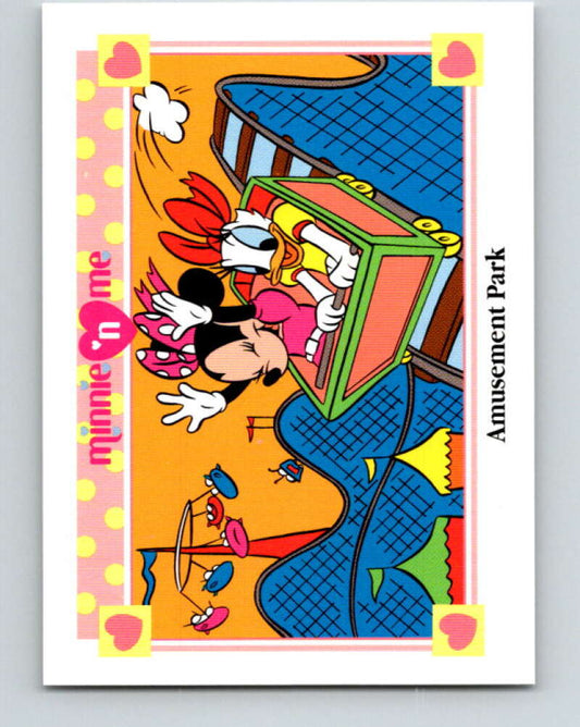 1991 Impel Disney Minnie 'n Me #121 Amusement Park V41554
