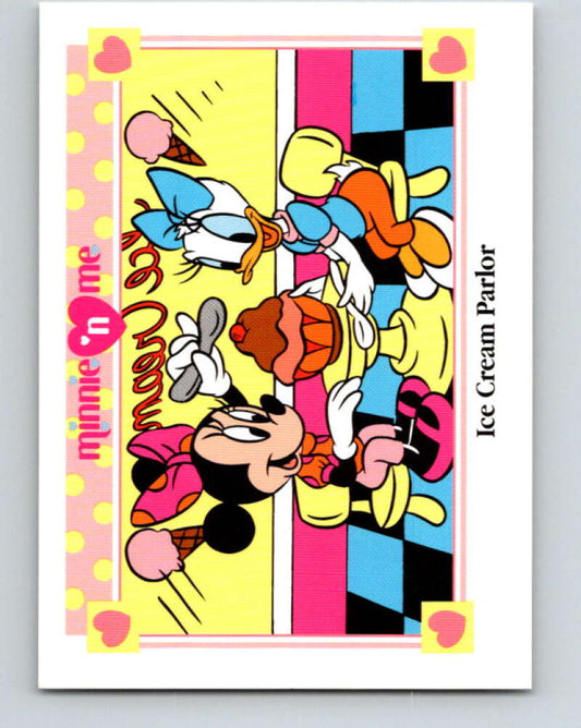 1991 Impel Disney Minnie 'n Me #127 Ice CreamParlor V41558
