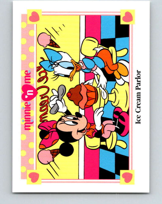 1991 Impel Disney Minnie 'n Me #127 Ice CreamParlor V41559