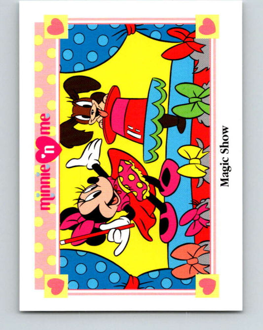1991 Impel Disney Minnie 'n Me #129 Magic Show V41561
