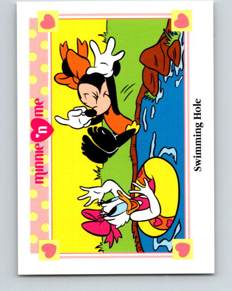 1991 Impel Disney Minnie 'n Me #132 Swimming Hole V41567