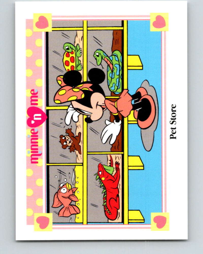 1991 Impel Disney Minnie 'n Me #133 Pet Store V41570