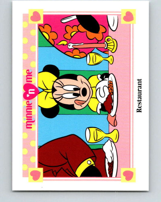 1991 Impel Disney Minnie 'n Me #134 Restaurant V41571