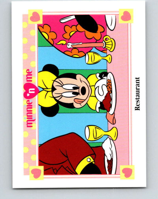 1991 Impel Disney Minnie 'n Me #134 Restaurant V41572