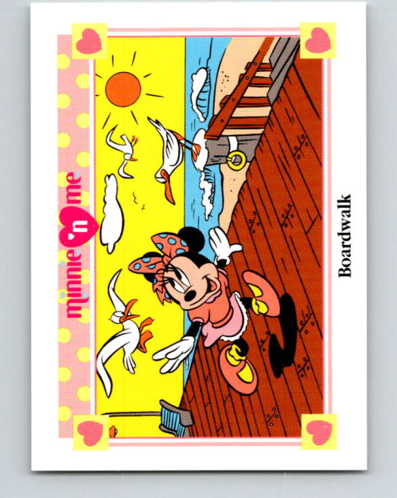 1991 Impel Disney Minnie 'n Me #137 Boardwalk V41573