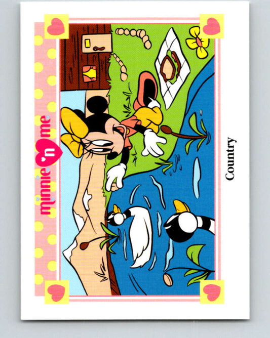 1991 Impel Disney Minnie 'n Me #138 Country V41574
