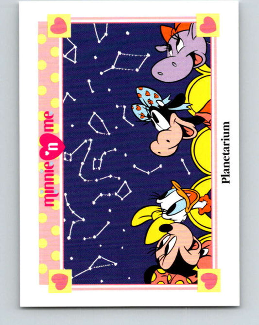 1991 Impel Disney Minnie 'n Me #139 Planetarium V41577