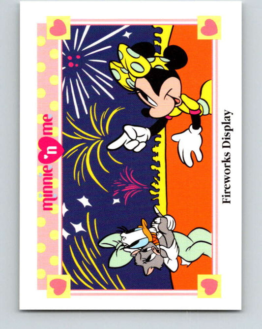 1991 Impel Disney Minnie 'n Me #140 Fireworks Display V41578