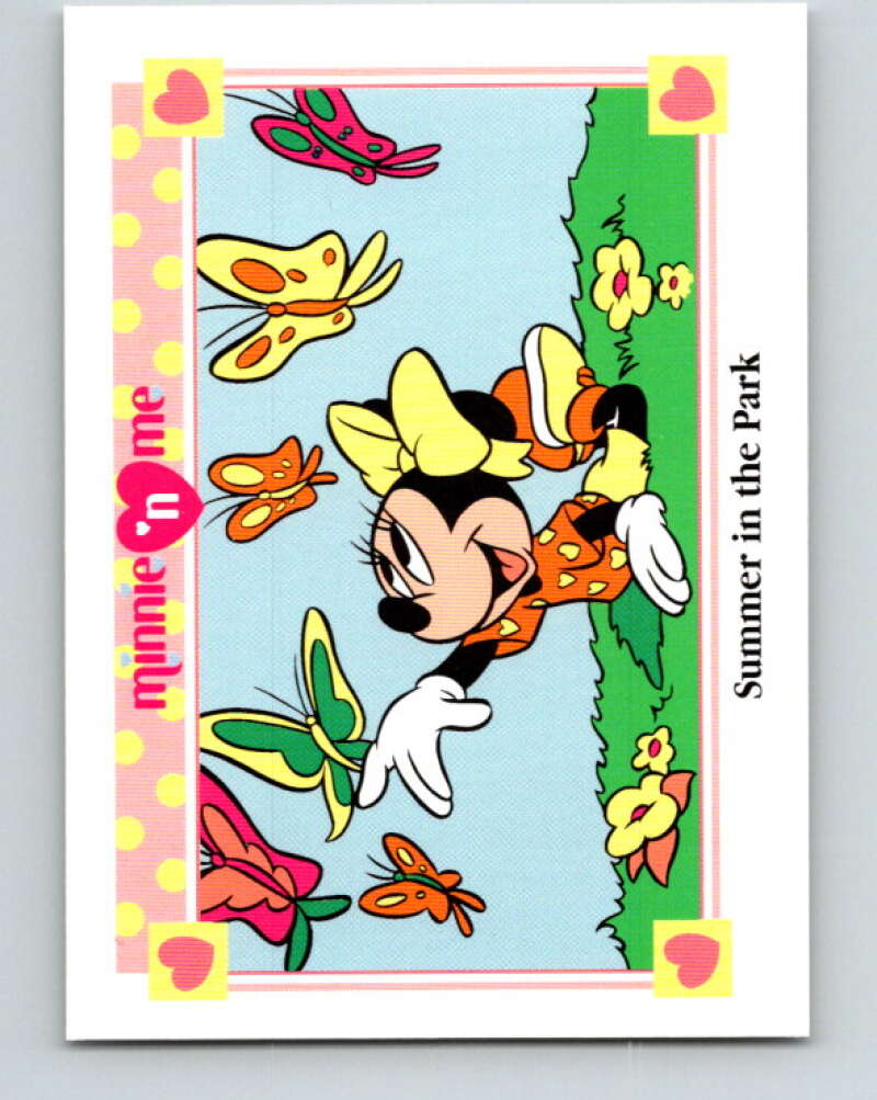 1991 Impel Disney Minnie 'n Me #143 Summer in the Park V41583