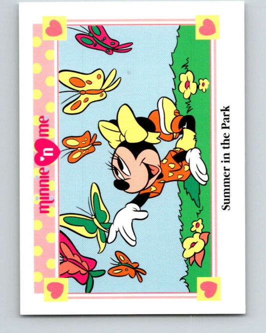 1991 Impel Disney Minnie 'n Me #143 Summer in the Park V41584