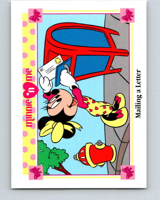 1991 Impel Disney Minnie 'n Me #150 Maiing a Letter V41590