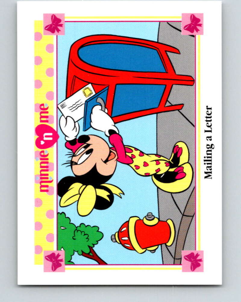 1991 Impel Disney Minnie 'n Me #150 Maiing a Letter V41591