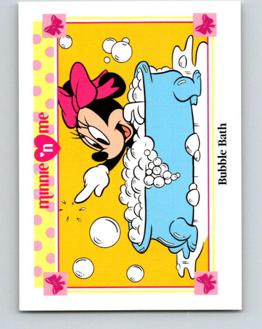 1991 Impel Disney Minnie 'n Me #155 Bubble Bath V41596