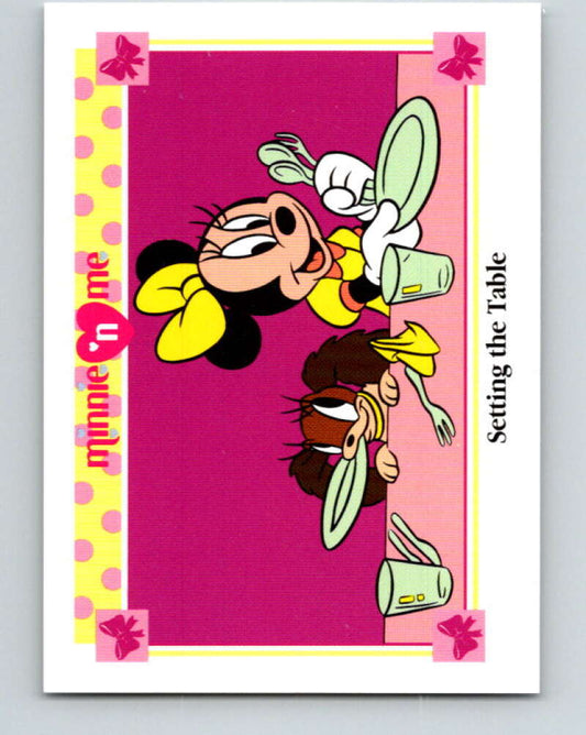 1991 Impel Disney Minnie 'n Me #156 Setting the Table V41597