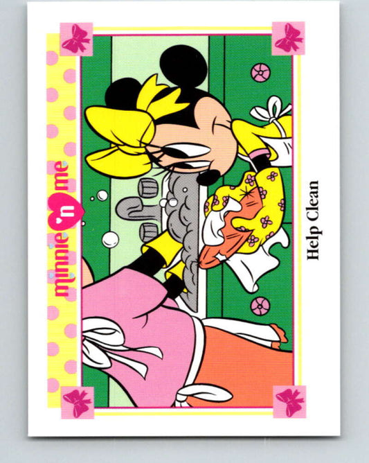 1991 Impel Disney Minnie 'n Me #157 Help Clean V41599