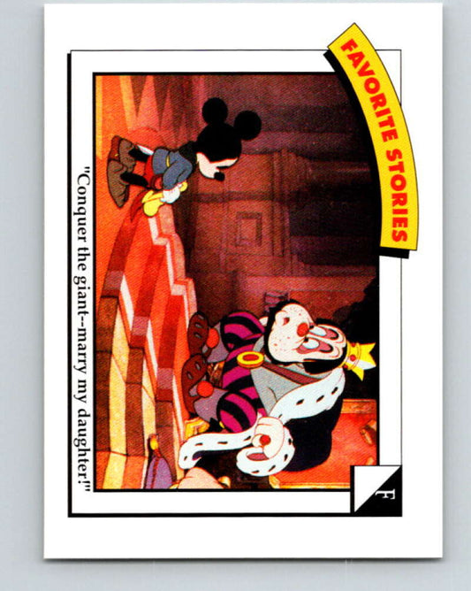 1991 Impel Walt Disney #6 F Conquer the giantmarry my daughter   V41614