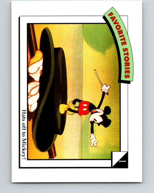 1991 Impel Walt Disney #30 I Hats off to Mickey   V41668