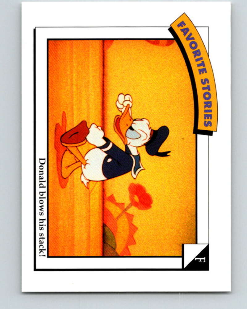 1991 Impel Walt Disney #42 F Donald blows his stack   V41688