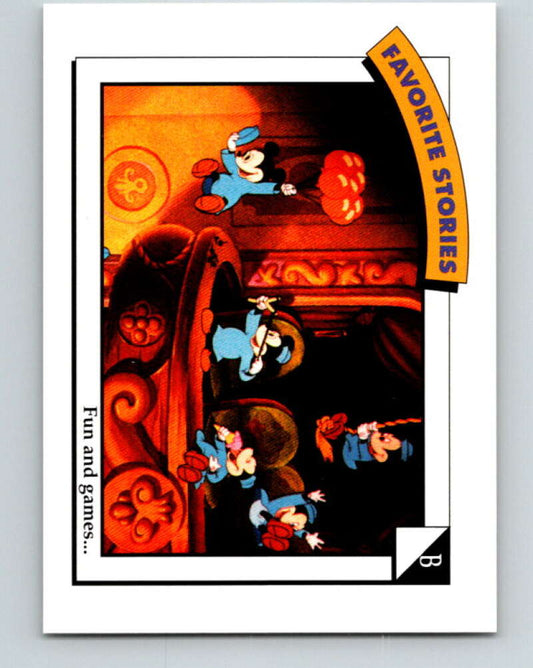 1991 Impel Walt Disney #44 B Fun and games   V41693