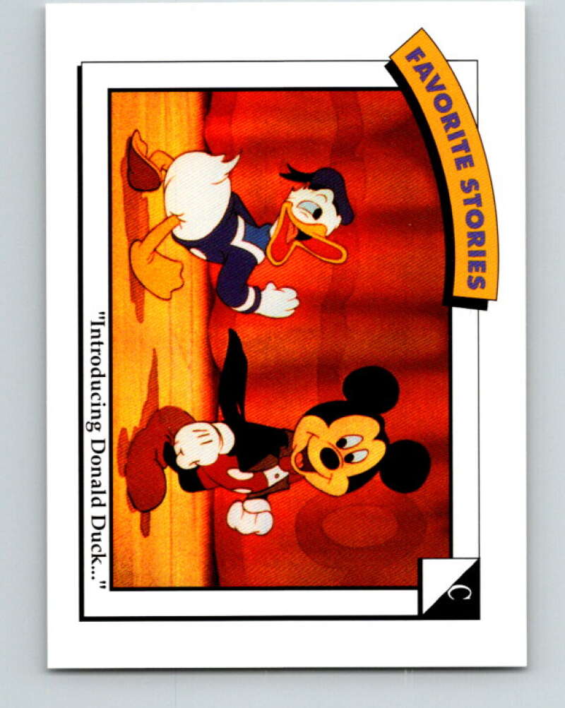 1991 Impel Walt Disney #45 C Introducing Donald Duck   V41694