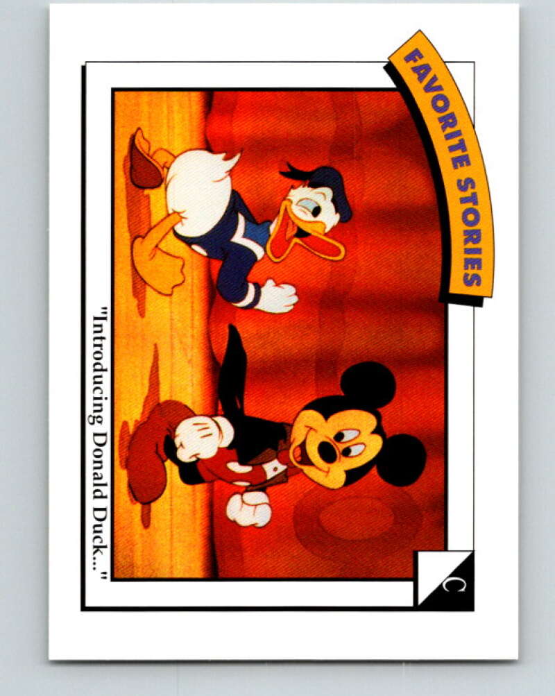 1991 Impel Walt Disney #45 C Introducing Donald Duck   V41695