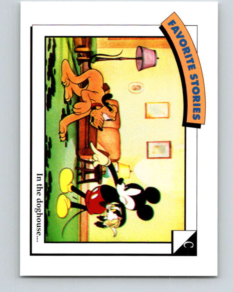 1991 Impel Walt Disney #54 C In the doghouse   V41710