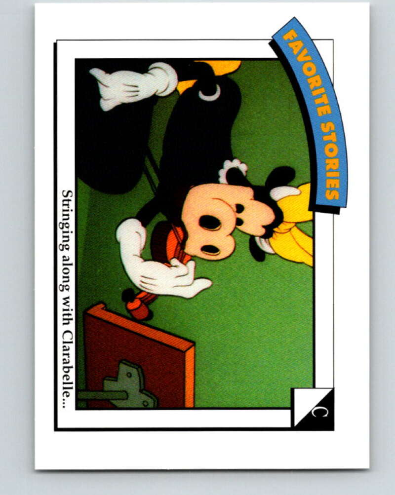 1991 Impel Walt Disney #63 C Stringing along with Clarabelle   V41732