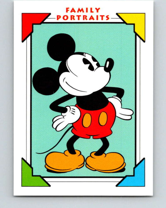 1991 Impel Walt Disney #100 Mickeys Bio Birthday   V41815