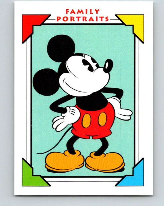 1991 Impel Walt Disney #100 Mickeys Bio Birthday   V41816
