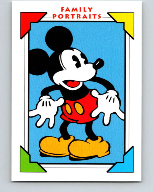 1991 Impel Walt Disney #106 Mickeys Bio Outlook   V41828
