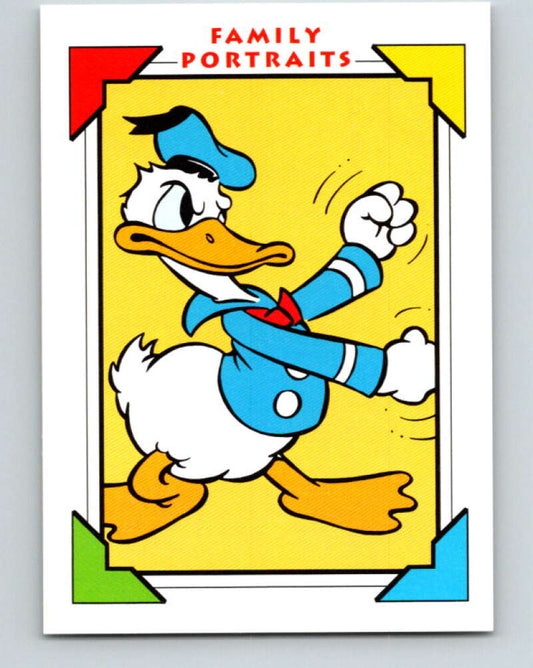 1991 Impel Walt Disney #107 Donalds Bio Favorite Saying   V41832