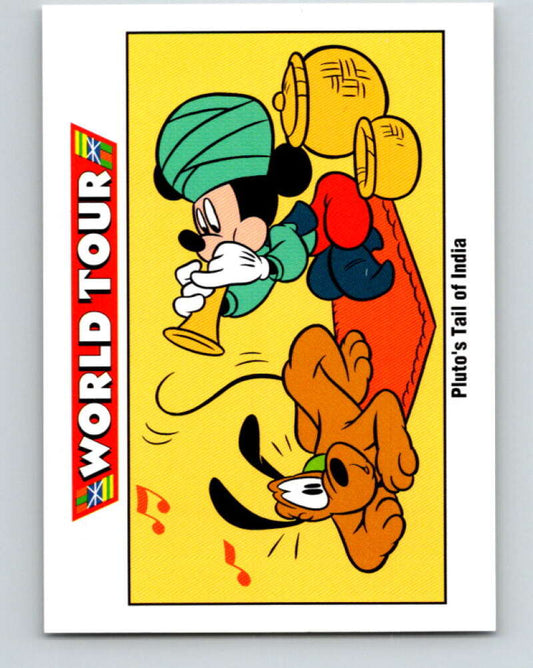 1991 Impel Walt Disney #185 Plutos Tail of India   V41987
