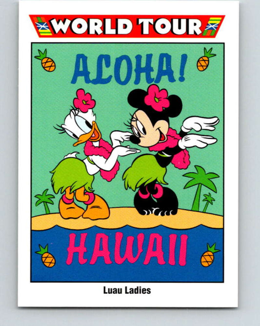 1991 Impel Walt Disney #191 Luau Ladies   V42001