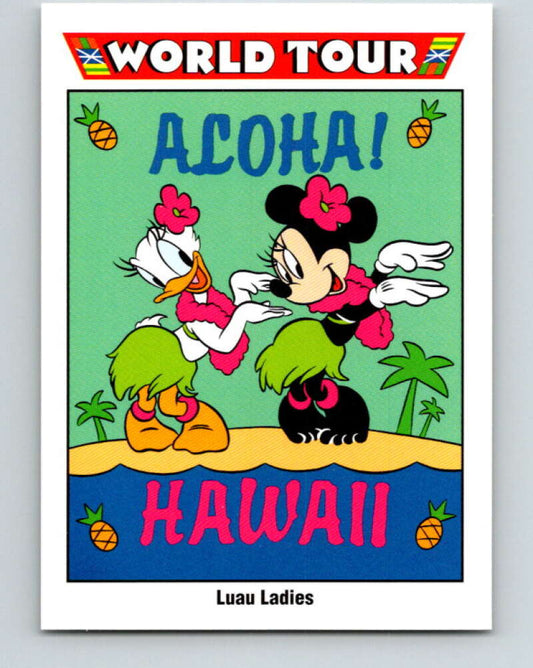 1991 Impel Walt Disney #191 Luau Ladies   V42003