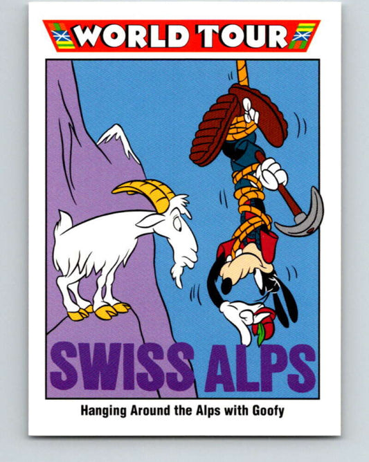 1991 Impel Walt Disney #193 Hanging Around the Alps with Goofy   V42009