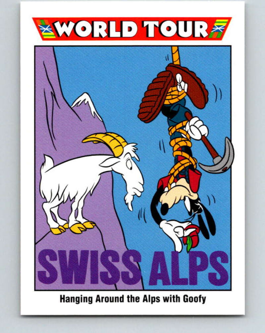 1991 Impel Walt Disney #193 Hanging Around the Alps with Goofy   V42010