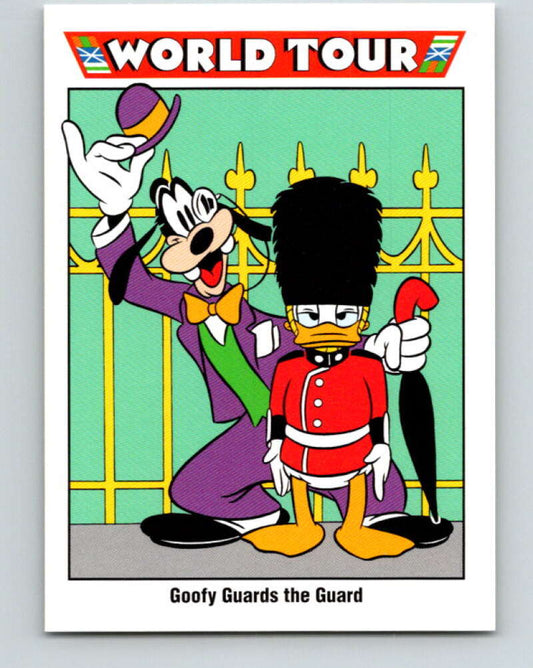1991 Impel Walt Disney #200 Goofy Guards the Guard   V42020